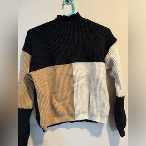 Color Block Sweater